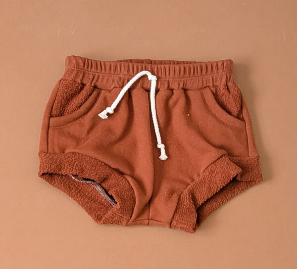 3T Pocket Shorties Rust